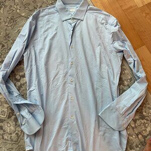 Xacus Men's Button Down Stretch Shirt - Regular Fit